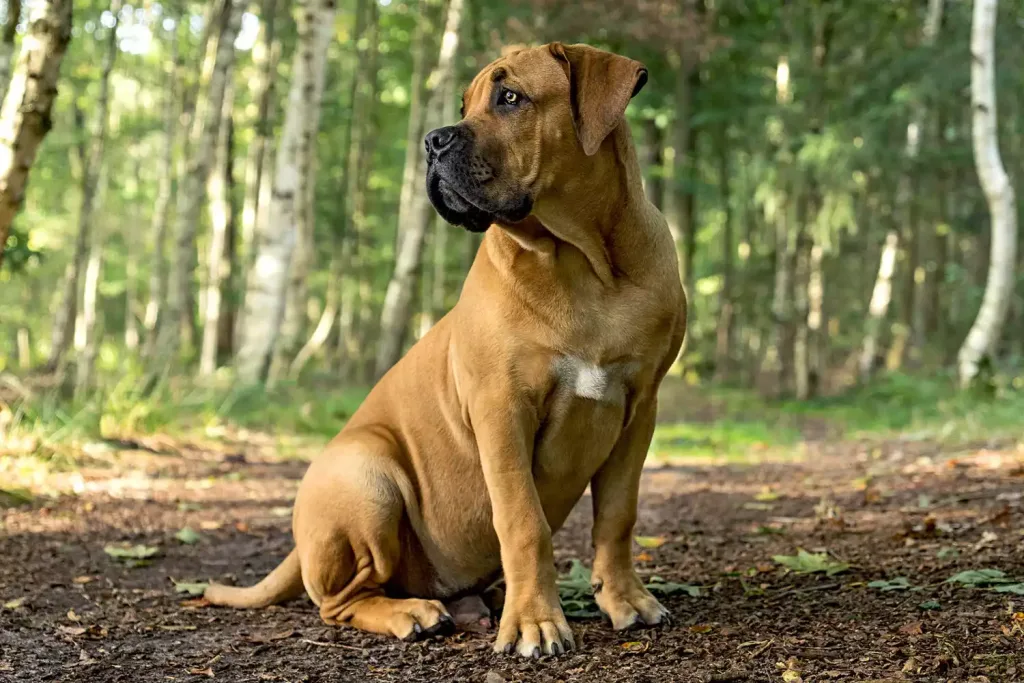 Assyrian Mastiff Dog healthy and fit condition
